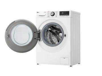 LG F2V7SLIM9 - Wasmachine - 9kg 1200t AI Wash - Wit, Witgoed en Apparatuur, Wasmachines, Verzenden, Zo goed als nieuw