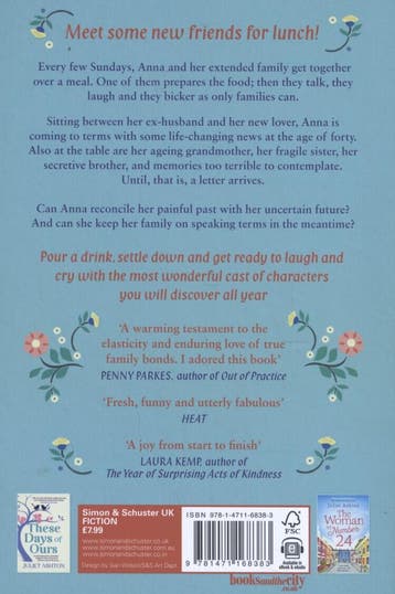 The Sunday Lunch Club 9781471168383 Juliet Ashton, Verzenden, Zo goed als nieuw, Juliet Ashton