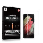 Galaxy S22 Ultra Premium UV Liquid Glue 3D Tempered Glass Pr, Ophalen of Verzenden, Nieuw