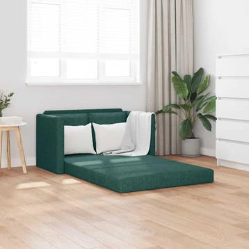 vidaXL Slaapbank vloermodel 2-in-1 112x174x55 cm stof, Verzenden, Nieuw, Stof, Minder dan 150 cm