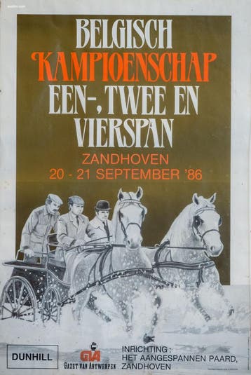 Verzameling van 8 hippische affiches en..., Nieuw