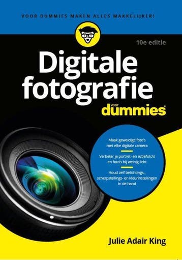 9789045356846 Digitale fotografie voor Dummies, 10e editie, Boeken, Verzenden, Zo goed als nieuw, Julie Adair King