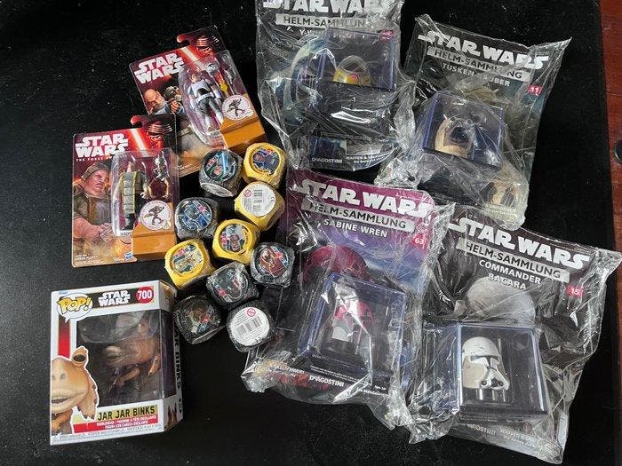 Hasbro - Action figure Jar Jar Binks Funko POP! 700; Star, Verzamelen, Film en Tv