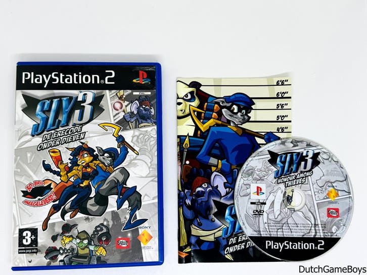 Playstation 2 / PS2 - Sly 3 - De Erecode Onder Dieven / Hono, Spelcomputers en Games, Games | Sony PlayStation 2, Gebruikt, Verzenden