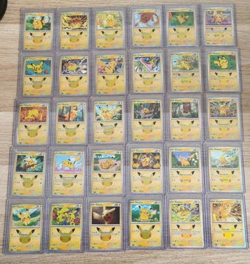 Pokémon - 30 Card 30th Celebration - Complete Set - Pikachu, Nieuw