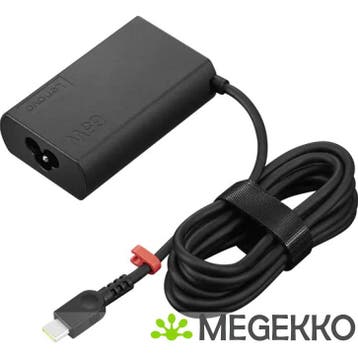Lenovo 4X21R04793 netvoeding & inverter Binnen 65 W Zwart, Verzenden, Nieuw
