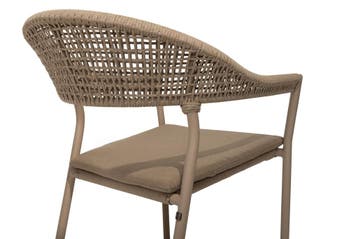 Sienna Prado dining tuinset 240x105xH75 cm 7 delig latte, Ophalen of Verzenden, Nieuw