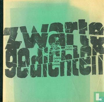 Maele, Marcel van - Zwarte gedichten - 1965, Boeken, Gedichten en Poëzie, Verzenden, Gelezen