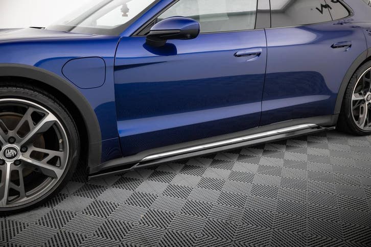 Side Skirts Diffusers Porsche Taycan Cross Turismo 4S, Auto-onderdelen, Carrosserie en Plaatwerk, Nieuw, Verzenden