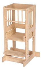 Kukka Luxe Houten Leertoren Keukenhulp, Kinderen en Baby's, Kinderkamer | Tafels en Stoelen, Verzenden, Nieuw