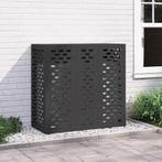 vidaXL Airconditioner hoes Zwart 110 x 50 x 105 cm Staal, Verzenden, Nieuw