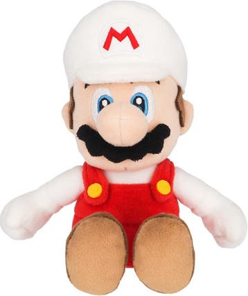Super Mario - Fire Mario Knuffel (24cm) | Together Plus -, Verzenden, Nieuw