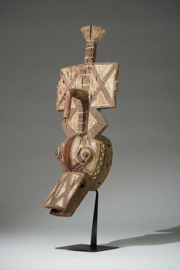 Een houten masker - Gurunsi - Burkina Faso (Zonder