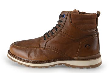 Travelin Veterboots in maat 46 Cognac, Kleding | Heren, Schoenen, Overige kleuren, Verzenden, Boots, Zo goed als nieuw