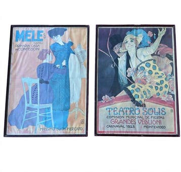 Marcello Dudovich-Leopoldo Metlicovitz - Officine Grafiche, Antiek en Kunst
