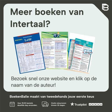 Grammaticawijzer Duits VWO leerjaar 1 - Intertaal, Verzenden, Zo goed als nieuw, Intertaal