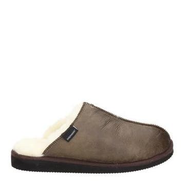 Shepherd Hugo pantoffels voor heren in het Bruin, Bruin, Verzenden, Nieuw, Shepherd