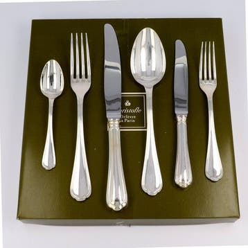 NO RESERVE - Christofle model Spatours - Bestekset (6) -