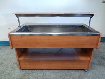 Afinox Koelbuffet - B149 x D92 x H116 cm
