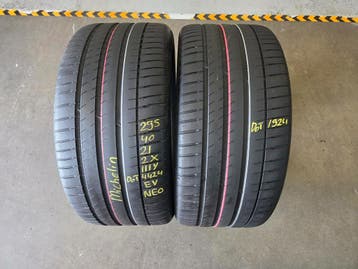 295/40/21 111Y NEO EV MICHELIN ZOMERBANDEN 5,5MM PROFIEL 2X, Ophalen, Gebruikt, 295 mm, 21 inch