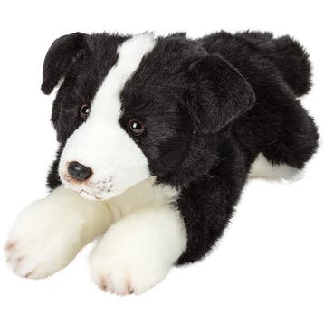 Border Collie knuffel - pluche - 30 cm - hond, Verzenden, Nieuw