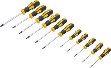 Schroevendraaierset T-profiel (voor Torx) met boring T6 -..., Verzenden, Nieuw