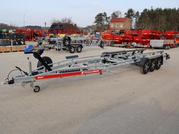 TEMARED B35 Boottrailer 7,8 m ALU Dempers premium, Watersport en Boten, Boottrailers, Jetskitrailer, Verzenden, 6 tot 9 meter