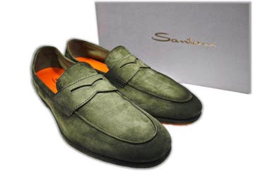 Santoni - NEW, GoodYear Welted, Recent Model - Loafers -, Nieuw