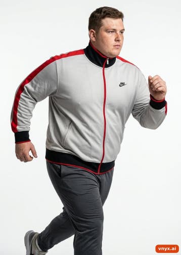 Nike Sportjassen Heren maat XL Wit Vintage, Ophalen of Verzenden, Nieuw