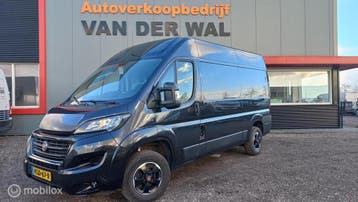 Fiat Ducato bestel 35H 2.3 MultiJet XLH2 Gran Volume, Gebruikt, Euro 6, Trekhaak, Zwart
