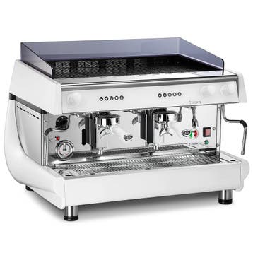 Espressomachine | CHIARA GIESSE | Wit | Automatisch | 2, Verzenden, Nieuw in verpakking