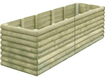 Veiling - Grenen bloembak geïmpregneerd - 206x56x48 cm, Tuin en Terras, Nieuw