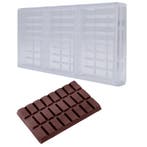 Chocolademal Chocolate World Tablet (3x) 124x77x20mm Dubai, Verzenden, Nieuw