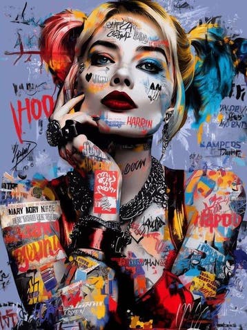 IPR Graph - Harley Quinn: La Estética del Caos y el Glamour, Nieuw
