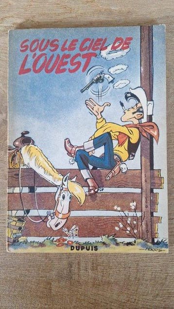 Lucky Luke T4 - Sous le ciel de lOuest - B - 1 Album -, Nieuw