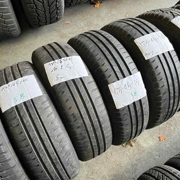 4 x Michelin Energy Saver 175-65-15 Zomerbanden 7mm, Gebruikt, 15 inch, 175 mm, Ophalen of Verzenden