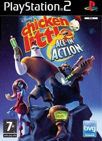 Disneys Chicken Little Ace in Action (PS2 Games), Ophalen of Verzenden, Zo goed als nieuw