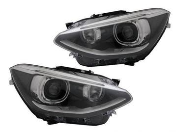 Koplampen passend voor BMW 1 Serie F20/21 11-14 DRL Angel, Ophalen of Verzenden, Nieuw
