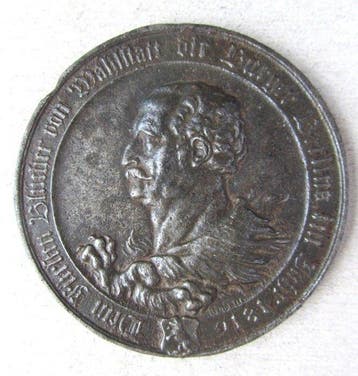 Duitsland. Medal Preussen Eisengußmedaille 1816 von Blücher