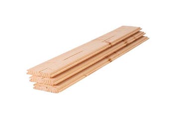 Douglas vellingdelen | Blokhutprofiel | Dakbeschot | Plafond, Doe-het-zelf en Verbouw, Hout en Planken, Ophalen of Verzenden, Nieuw