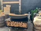 Plancha bbq aanhanger 1,50 m bakplaat, Nieuw