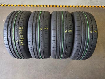 225/50/17 94W*RSC CONTINENTAL ZOMERBANDEN 6,5MM PROFIEL 4X, Ophalen, Gebruikt, 17 inch, Band(en)