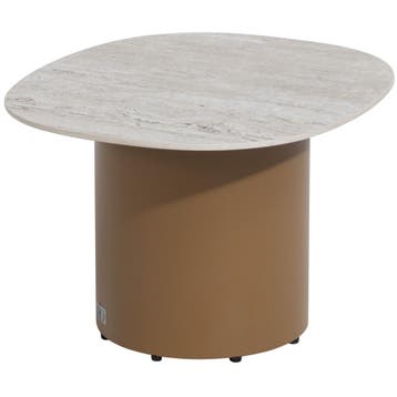 Sofie lounge tuintafel 50x60xH35 cm amber 4 Seasons Outdoor, Tuin en Terras, Tuintafels, Ophalen of Verzenden, Nieuw