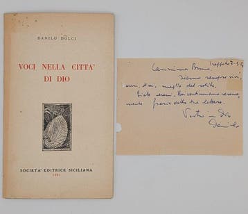 Danilo Dolci - Voci nella città di Dio, più biglietto