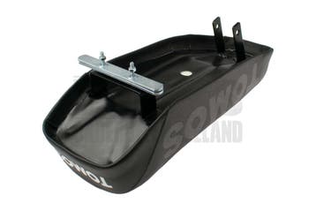 Tomos Zadel buddyseat lang met gestanst zijkant logo zwar..., Ophalen of Verzenden, Nieuw, DMP
