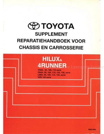 1992 TOYOTA HILUX | 4RUNNER CHASSIS & CARROSSERIE