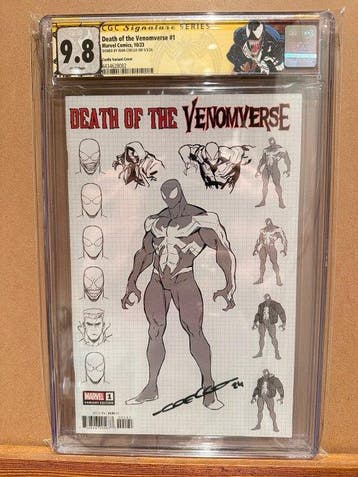 Death of the Venomverse #1 - Coello Variant Cover - Signed, Boeken, Nieuw