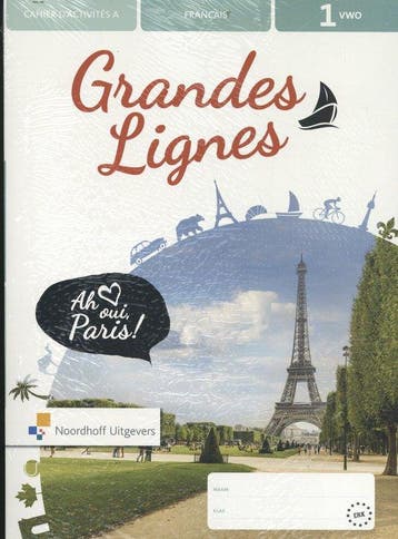 9789001895167 Grandes Lignes vwo 1 cahiers dactivites, Verzenden, Zo goed als nieuw