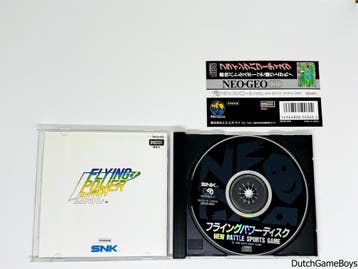 Neo Geo CD - Flying Power Disc + Spine - Japan, Spelcomputers en Games, Verzenden, Gebruikt