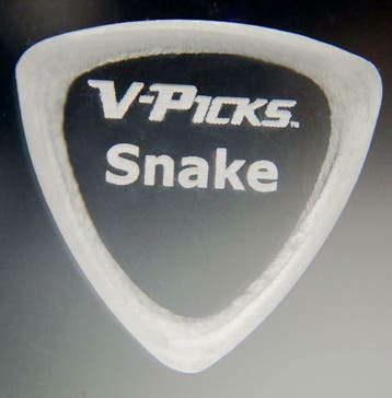 V-Picks Snake Ghost Rim plectrum 4.00 mm, Ophalen of Verzenden, Nieuw